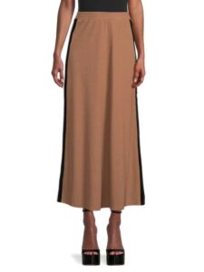 Image of sale on Side Stripe Midi Skirt