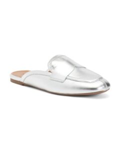 Image of sale on Made in Italy Leather Jayleen Metallic Mules