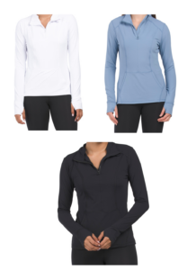 Image of sale on Nude Tech Polygiene Hills Half Zip Jacket with Princess Seam