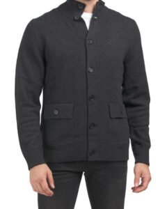Image of sale on Cashmere Luxe High Neck Cardigan