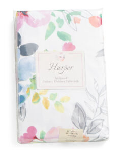 Image of sale on Harper Indoor Outdoor Print Tablecloth