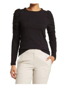 Image of sale on Long Sleeve Puff Top