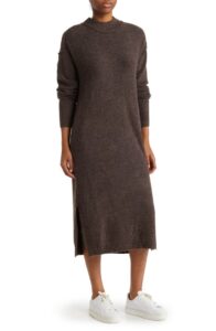 Image of sale on Stowe Ribbed Trim Sweater Dress