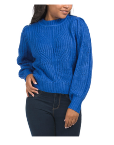Image of sale on Dahlia Mock Neck Pullover