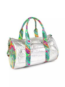 Image of sale on Marble Polyester-blend Duffle