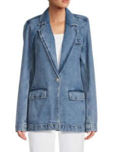 Image of sale on Washed Denim Blazer