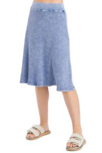 Image of sale on Ribbed Skater Skirt
