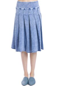 Image of sale on Knife Pleat Knee Skirt