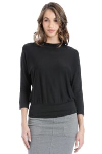 Image of sale on Luxe 3/4 Sleeve Blouson Top