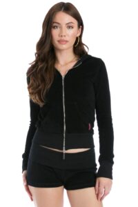 Image of sale on Long Sleeve Zip Terry Hoodie