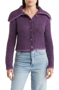 Image of sale on Contrast Stitch Cardigan