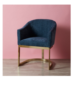 Image of sale on 31in Modern Metal Base Dining Chair