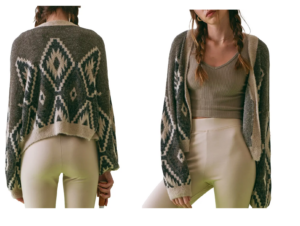 Image of sale on Eyelash Knit Cardigan