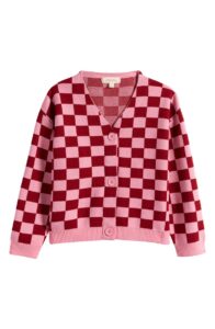 Image of sale on Kids’ Check Cardigan