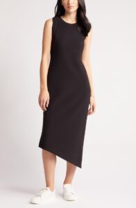 Image of sale on Asymmetric Hem Sleeveless Dress