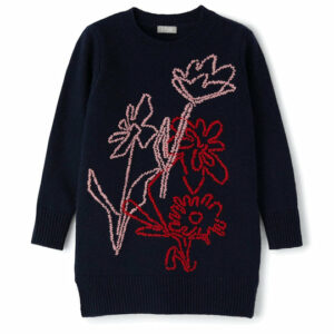 Image of sale on Navy Long Sleeve Dress