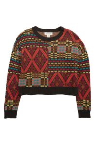 Image of sale on Kids’ Cotton Patchwork Sweater