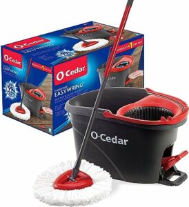 Image of sale on O-cedar Easywring Microfiber Spin Mop