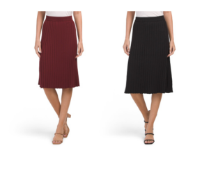 Image of sale on Ribbed Sweater Skirt