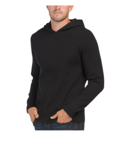 Image of sale on Double Knit Hooded Pullover Sweater