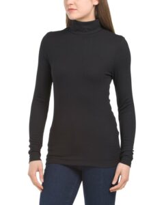 Image of sale on Ribbed Long Sleeve Turtleneck Sweater