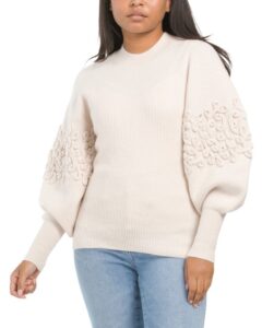 Image of sale on Wool Blend Soutache Sweater