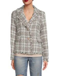 Image of sale on Damon Houndstooth Blazer