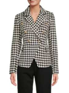 Image of sale on Phelps Houndstooth Blazer