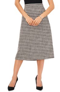 Image of sale on A-line Midi Skirt
