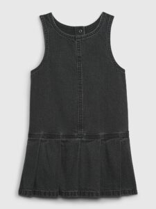 Image of sale on Toddler Denim Pleated Jumper with Washwell