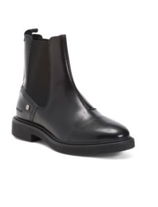 Image of sale on Made in Portugal Leather Chelsea Boots