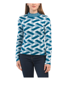 Image of sale on Reine Mock Neck Top