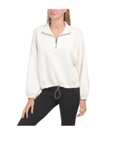 Image of sale on Annalise Quarter Zip Pull over Sweater
