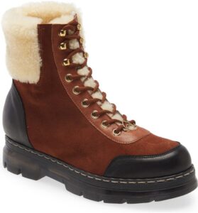 Image of sale on Alps Genuine Shearling Lined Hiker Boot (size 5 )