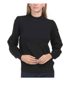 Image of sale on Pearl Sleeve Sweater