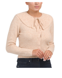 Image of sale on Collared Tie Cardigan