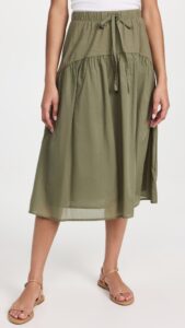 Image of sale on Helena Combo Midi Skirt