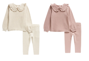 Image of sale on Collared Sweater & Leggings Set