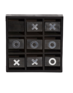 Image of sale on Wood Revolving Tic Tac Toe