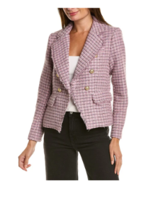 Image of sale on Stella + Lorenzo Tweed Blazer