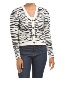 Image of sale on Short Animal Cardigan