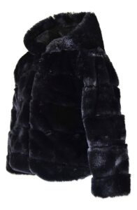 Image of sale on Kids’ Cozy Faux Fur Hooded Coat