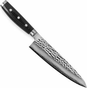 Image of sale on Enso Chef’s Knife – Made in Japan – Hd Series – Vg10 Hammered Damascus Stainless Steel Gyuto – 8″