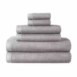 Image of sale on Solid and Stripe Bath Towels