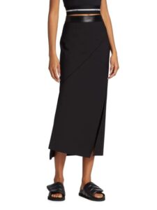Image of sale on Wool Blend Maxi Skirt