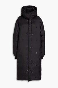 Image of sale on Printed Shell Hooded Coat