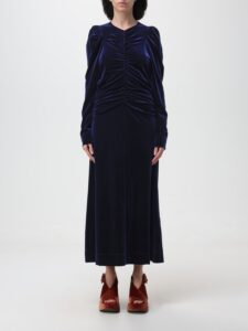 Image of sale on Ganni Dress in Velvet