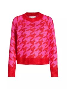 Image of sale on Oversized Houndstooth Sweater