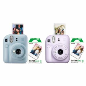Image of sale on Fujifilm Instax Mini 12 Lilac Purple Holiday Bundle $10 Kohls Cash + 5 Rewards