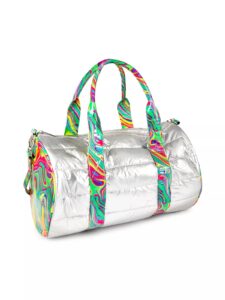 Image of sale on Marble Polyester-blend Duffle